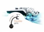 Deeper Fishfinder Flexible arm mount - Drk echolotu 